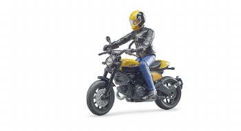 Bruder Scrambler Ducati Desert Sled With Driver 63053