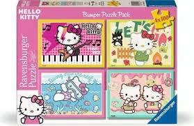 Ravensburger 4x100pc Hello Kitty