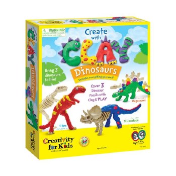 Creativity For Kids Create With Clay Dinosaurs