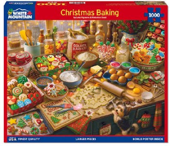 White Mountain 1000pc Christmas Baking