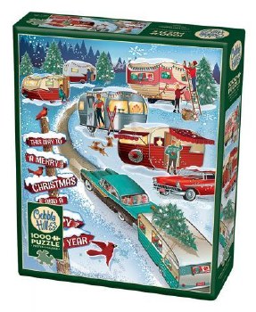 Cobble Hill 1000pc Christmas Campers