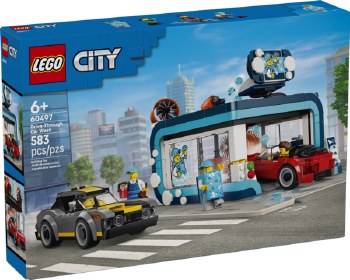 Lego City Drive Through Car Wash 60497