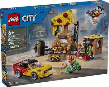 Lego City Pizza Delivery Experience With Vehicles 60496