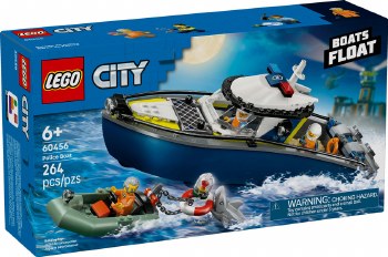 Lego City Police Police Boat Chase 60456
