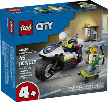 Lego City Police Police Motorcycle Chase