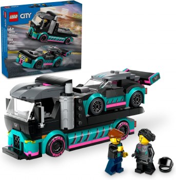 Lego City Race Car And Car Carrier Truck 60406