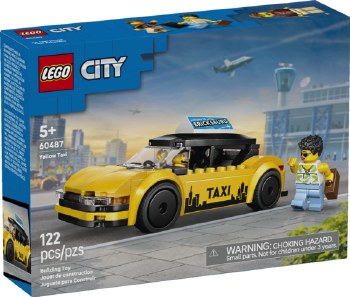 Lego City Yellow Taxi 60487