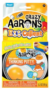 Crazy Aarons Thinking Putty Eggcellent