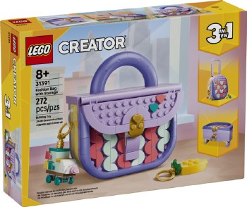 Lego Creator Art Fashion Bag With Storage 31391