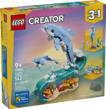 Lego Creator Sea Animals Beautiful Dolphin 31385