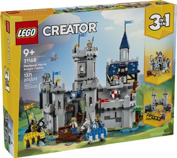 Lego Creator Medieval Horse Knight Castle