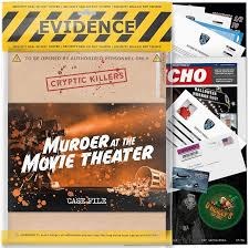 Cryptic Killers Murder At The Movie Theater Case File