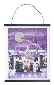 Crystal Art Scroll Kit Festive Full Moon