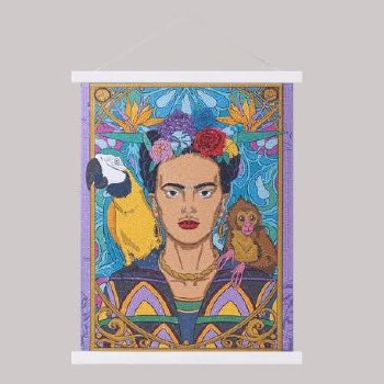 Crystal Art Scroll Kit Frida Kahlo