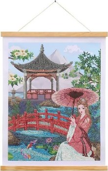 Crystal Art Scroll Kit Pavilion