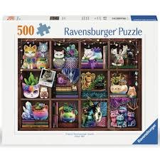 Ravensburger 500pc Cubby Cats And Succulents