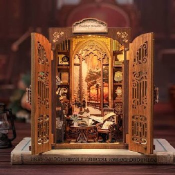 Cutebee Book Nook Kit Bookshop Memories