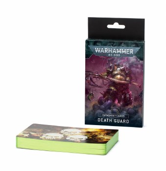 Warhammer 40k Death Guard Datasheet Cards