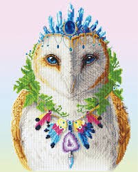 Diamond Dotz Bohemian Owl