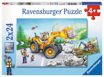 Ravensburger 3x49pc Digger At Work