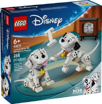 Lego Disney Lucky & Penny 101 Dalmations Puppies 43271