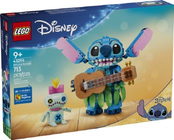 Lego Disney Stitch And Scrump 43296
