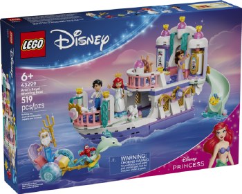 Lego Disney Ariels Royal Wedding Boat 43299
