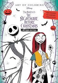 Disney The Art Of Coloring The Nightmare Before Christmas