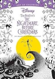 Disney The Art Of Coloring Tim Burtons The Nightmare Before Xmas