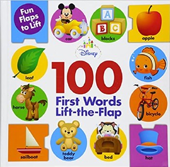 Disney Baby 100 First Words Lift The Flap