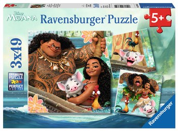 Ravensburger 3x49pc Disney Moana Born To Voyage
