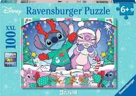 Ravensburger 100pc Xxl Disney Stitch Christmas