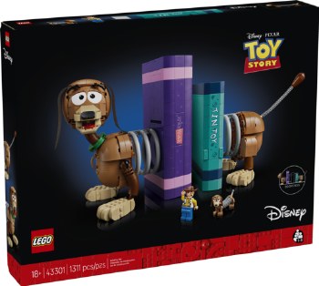 Lego Disney Toy Story Slinky Dog Bookends 43301