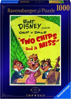 Ravensburger 1000pc Disney Vault Chip N Dale