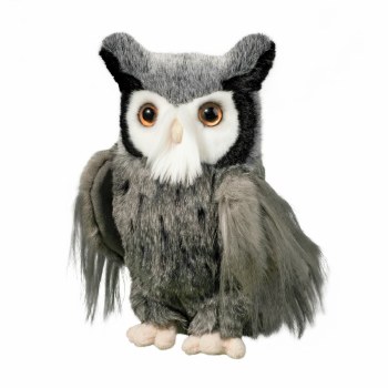 Douglas Samuel Great Horned Owl Gray 3844