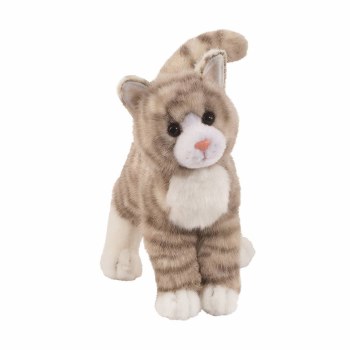Douglas Zipper Gray Tabby Cat 1866