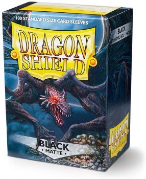 Dragon Shield Sleeve Black Matte 100pc
