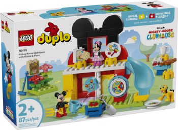 Lego Duplo Mickey Mouse Clubhouse With Minnie And Pluto 10465
