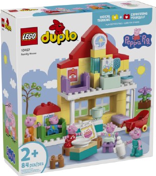 Lego Duplo Peppa Pig Family House 10467