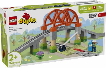Lego Duplo Train Bridge And Tracks Expansion Set 10426