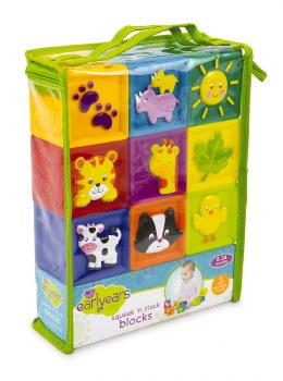 Kidoozie Squeak N Stack Blocks