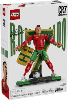 Lego Editions Football Christiano Ronaldo Soccer Legend 43016