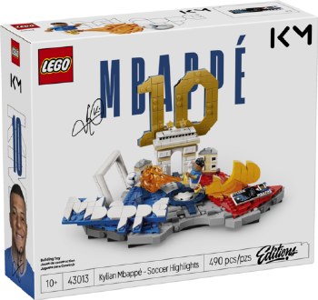 Lego Editions Football Kylian Mbappe Soccer Highlights 43013
