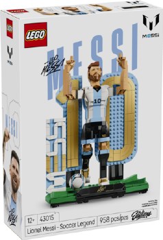 Lego Editions Football Lionel Messi Soccer Legend 43015