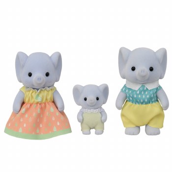 Calico Critters Family Elephant Trio