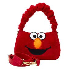 Loungefly Sesame Street Elmo Plush Crossbody