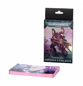 Warhammer 40k Emperors Children Datasheet Cards 37-03