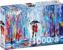 Enjoy Puzzle 1000pc Rainy Love