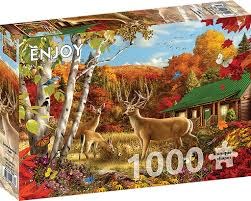 Enjoy Puzzle 1000pc Somewhere In A Field