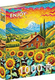 Enjoy Puzzle 1000pc Sunflower House